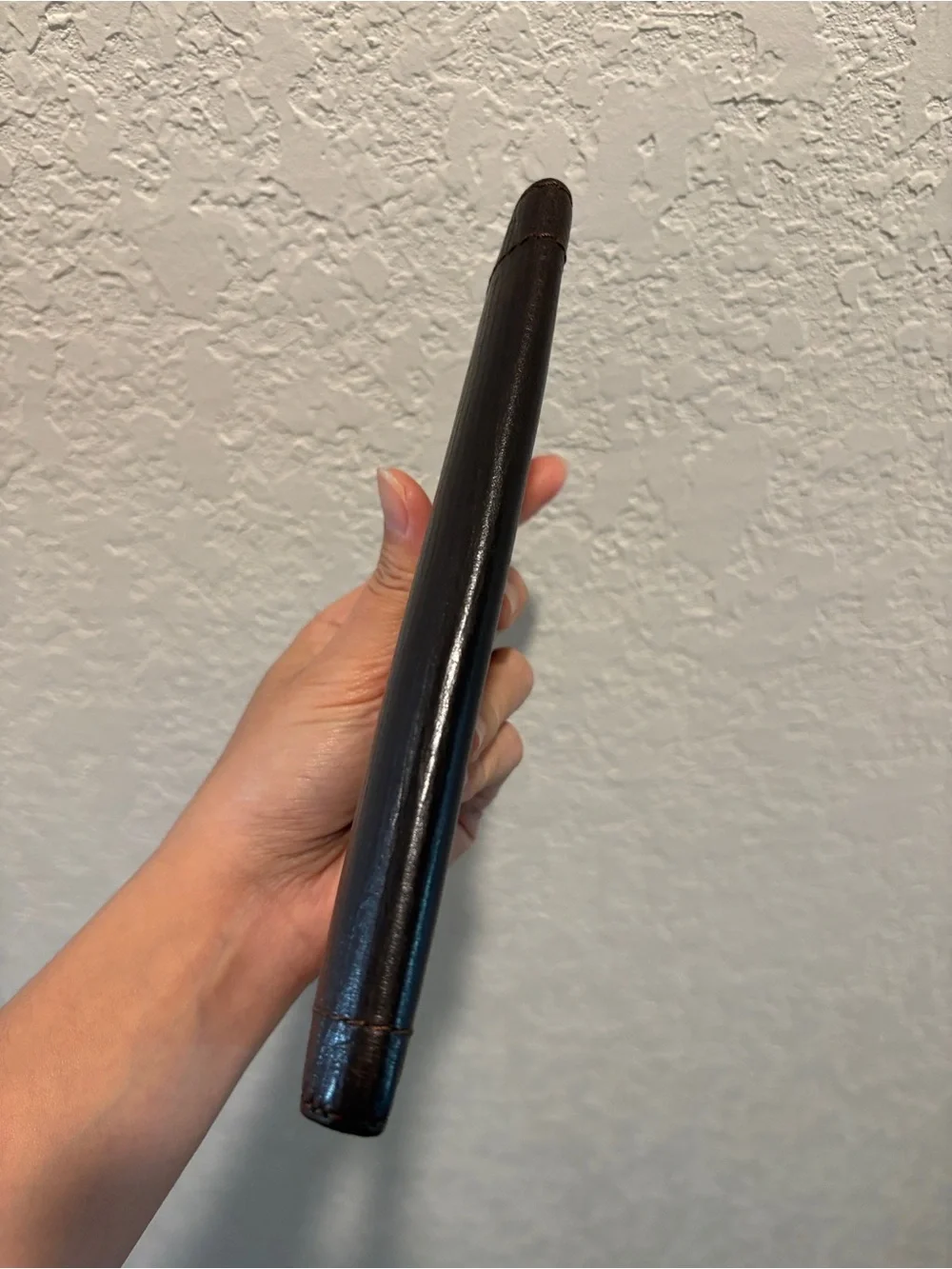 Louis Vuitton Bifold Black Leather Long Wallet